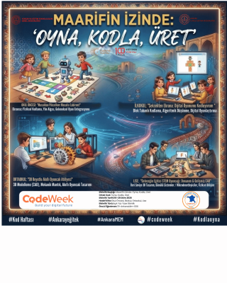 Maarifin İzinde: Oyna, Kodla, Üret